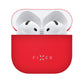 Ultratenké silikónové púzdro FIXED Silky pre Apple AirPods 4, červené