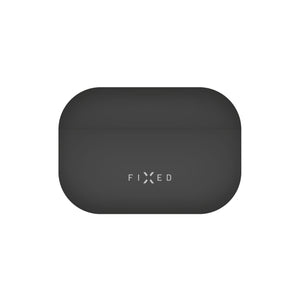 Ultratenké silikónové púzdro FIXED Silky pre Apple AirPods Pro 3, čierne