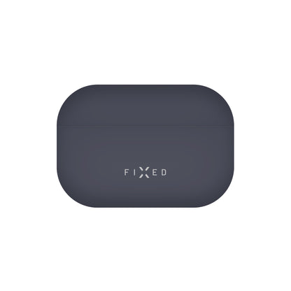 Ultratenké silikonové pouzdro FIXED Silky pro Apple AirPods Pro 3, modré