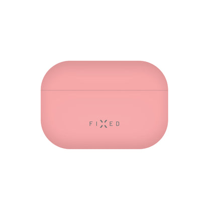 Ultratenké silikonové pouzdro FIXED Silky pro Apple AirPods Pro 3, růžové
