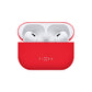 Ultratenké silikonové pouzdro FIXED Silky pro Apple AirPods Pro 2/Pro 2 (USB-C), červené