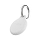 Silikonové pouzdro FIXED Silky pro Apple AirTag, bílé