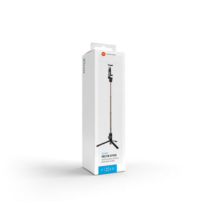 Selfie stick s tripodom FIXED Snap a bezdrôtovou spúšťou, 1/4" závit, čierny