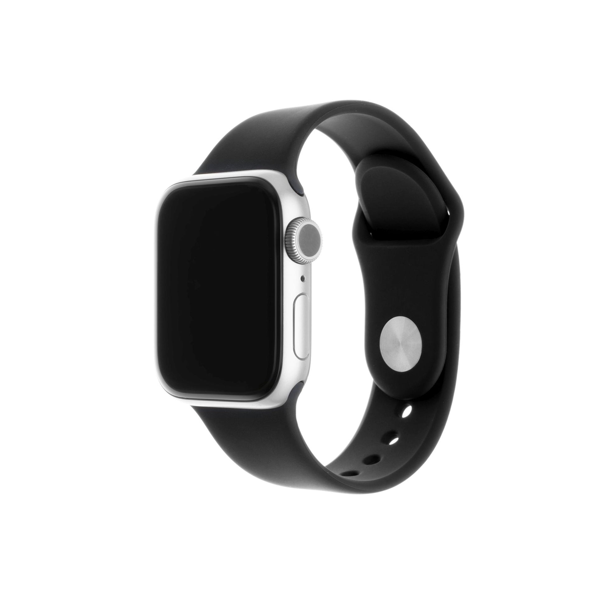 Set silikonových řemínků FIXED Silicone Strap pro Apple Watch 42/44/45/49mm, černý - FIXED