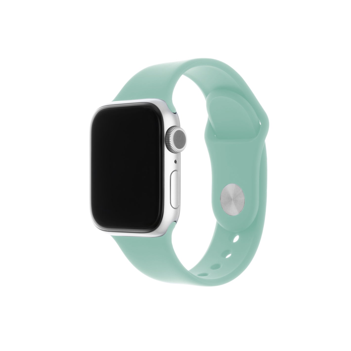 Set silikonových řemínků FIXED Silicone Strap pro Apple Watch 42/44/45/46/49mm, světlě zelený