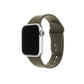 FIXED Silicone Zestaw pasków do Apple Watch 42/44/45 mm, oliwkowy