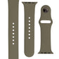 FIXED Silicone Zestaw pasków do Apple Watch 42/44/45 mm, oliwkowy