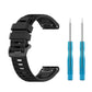 Silikonový řemínek FIXED Silicone Strap pro Garmin QuickFit 26mm, černý