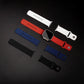 Set silikonových řemínků FIXED Silicone Sporty Strap pro Apple Watch Ultra 49mm, červený