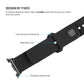 Set silikonových řemínků FIXED Silicone Sporty Strap pro Samsung Galaxy Watch 8, černý
