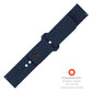 Set silikonových řemínků FIXED Silicone Sporty Strap s Quick Release 22mm pro smartwatch, modrý