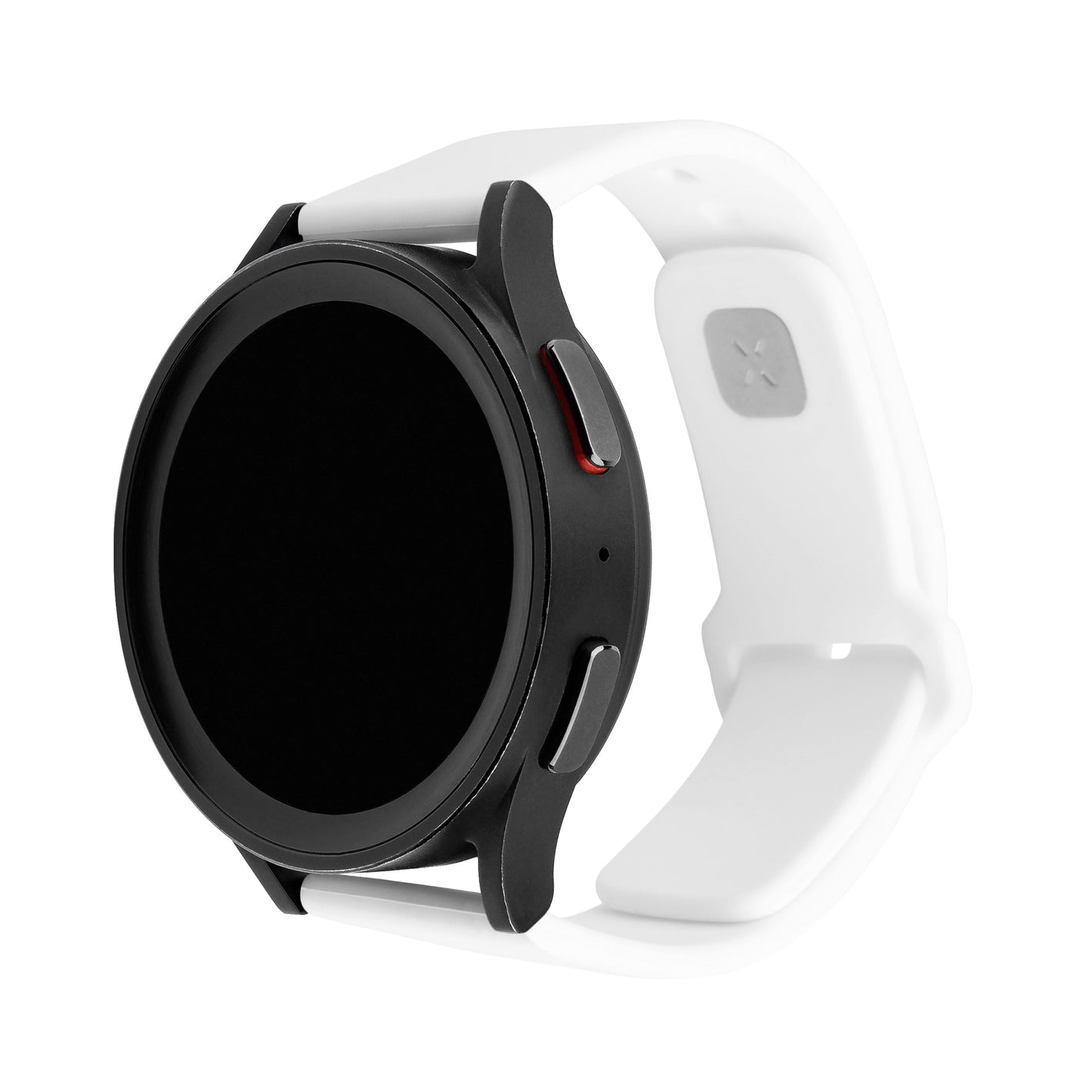 Set silikonových řemínků FIXED Silicone Sporty Strap s Quick Release 22mm pro smartwatch, bílý