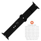Set silikonových řemínků FIXED Silicone Sporty Strap pro Apple Watch 42/44/45/46mm, černý