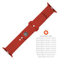 Set silikonových řemínků FIXED Silicone Sporty Strap pro Apple Watch 42/44/45/46mm, červený