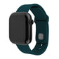 Set silikonových řemínků FIXED Silicone Sporty Strap pro Apple Watch 38/40/41mm, tmavě zelený