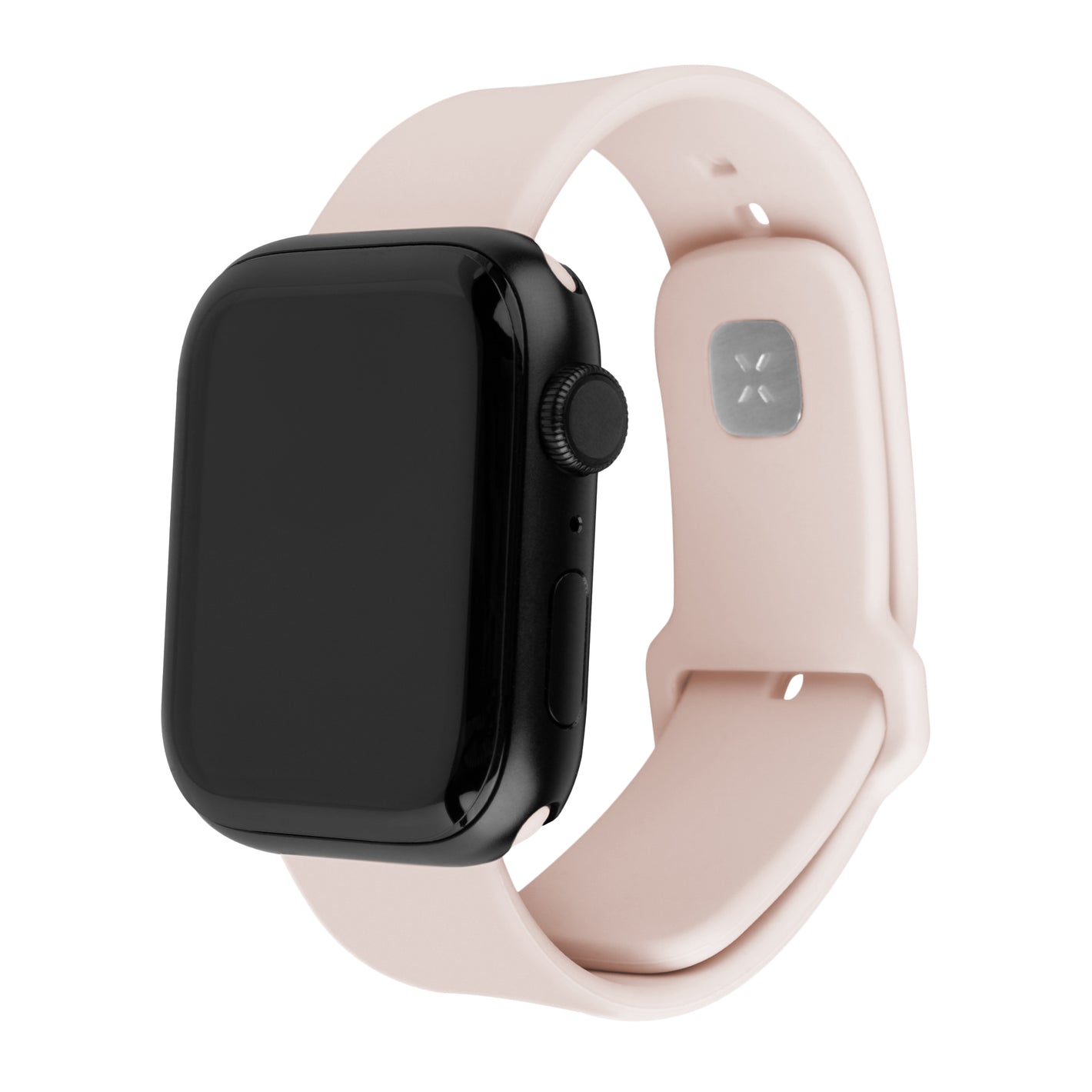Set silikonových řemínků FIXED Silicone Sporty Strap pro Apple Watch 38/40/41mm, růžový
