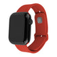 Set silikonových řemínků FIXED Silicone Sporty Strap pro Apple Watch 38/40/41mm, červený