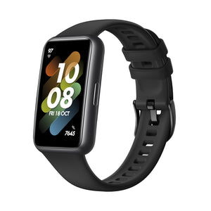 Silikonowy pasek FIXED Silicone dla Huawei Band 7, czarny