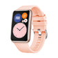 Silikonový řemínek FIXED Silicone Strap pro Huawei Watch FIT, růžový