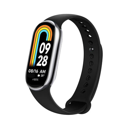 FIXED Silicone Pasek do opaski Xiaomi Mi Band 8/Smart Band 9, czarny