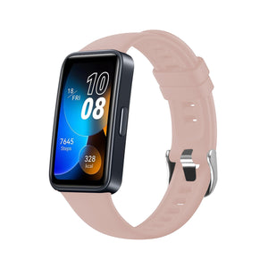 FIXED Silicone Pasek do Huawei Band 8/9/10, różowy