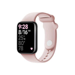 Silikonowy pasek FIXED Silicone Pasek do Xiaomi Smart Band 8 Pro, różowy