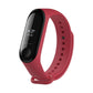 Silikonový řemínek FIXED Silicone Strap pro Xiaomi Mi Band 3/4, růžový