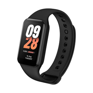 FIXED Silicone Silikonowy pasek do opaski Xiaomi Smart Band 8 Active/9 Active, czarny