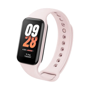 FIXED Silicone Silikonowy pasek do opaski Xiaomi Smart Band 8 Active/9 Active, różowy