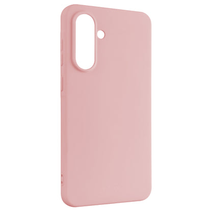 Zadný pogumovaný kryt FIXED Story pre Samsung Galaxy A36 5G, ružový