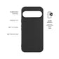 FIXED Story Back Cover for Google Pixel 10 Pro XL 5G, black