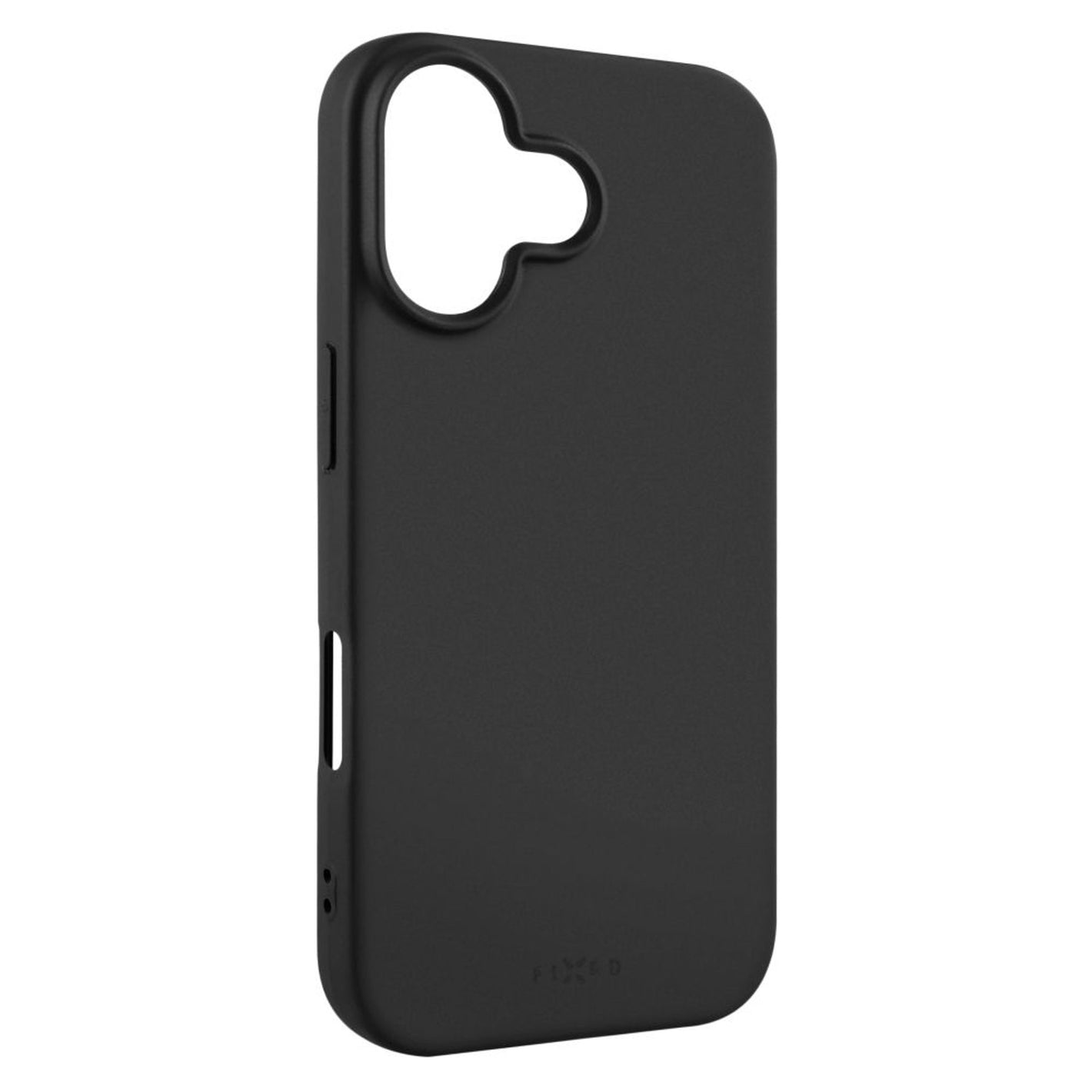 Zadní pogumovaný kryt FIXED Story pro Apple iPhone 17, černý - FIXED