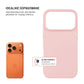 Tylna gumowana osłona FIXED Story dla Apple iPhone 17 Pro, różowa