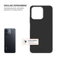 Tylna gumowana osłona FIXED Story do Realme Note 70T, czarna