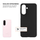Tylne gumowane etui FIXED Story do Samsung Galaxy A27 5G, czarne