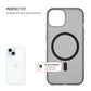 TPU gélový kryt FIXED MagStory s podporou MagSafe pre Apple iPhone 15, dymový