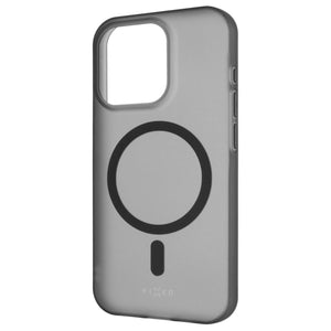 Żelowe etui TPU FIXED MagStory z obsługą MagSafe do Apple iPhone 15 Pro, kolor dymny