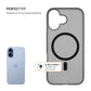 TPU gelový kryt FIXED MagStory s podporou MagSafe pro Apple iPhone 17, kouřový