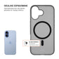 Żelowe etui TPU FIXED MagStory z obsługą MagSafe do Apple iPhone 17, kolor dymny