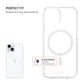 FIXED MagStory AntiUV TPU-Gel-Hülle mit MagSafe-Unterstützung für Apple iPhone 15, klar