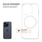 Żelowe etui TPU FIXED MagStory AntiUV z obsługą MagSafe do Apple iPhone 15 Pro, przezroczyste