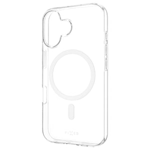 Żelowe etui TPU FIXED MagStory AntiUV z obsługą MagSafe do Apple iPhone 16, przezroczyste