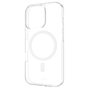 Żelowe etui TPU FIXED MagStory AntiUV z obsługą MagSafe do Apple iPhone 16 Pro, przezroczyste
