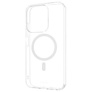 TPU gelový kryt FIXED MagStory AntiUV s podporou MagSafe pro Xiaomi Redmi 15C, čirý