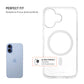 FIXED MagStory AntiUV TPU-Gel-Hülle mit MagSafe-Unterstützung für Apple iPhone 17, klar