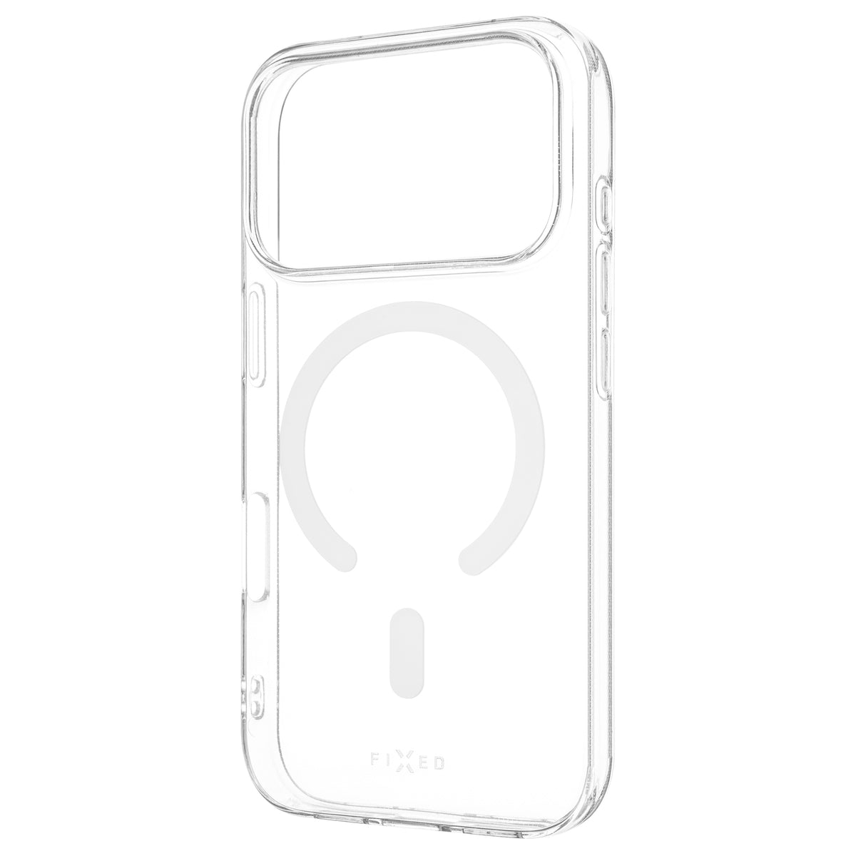 FIXED MagStory AntiUV TPU Gel Case with MagSafe Support for Apple iPhone 17 Pro, clear
