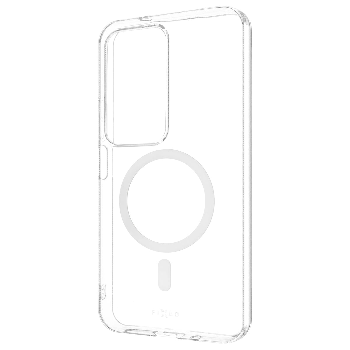 FIXED MagStory AntiUV TPU-Gel-Hülle mit MagSafe-Unterstützung für Xiaomi Redmi 15 4G, klar
