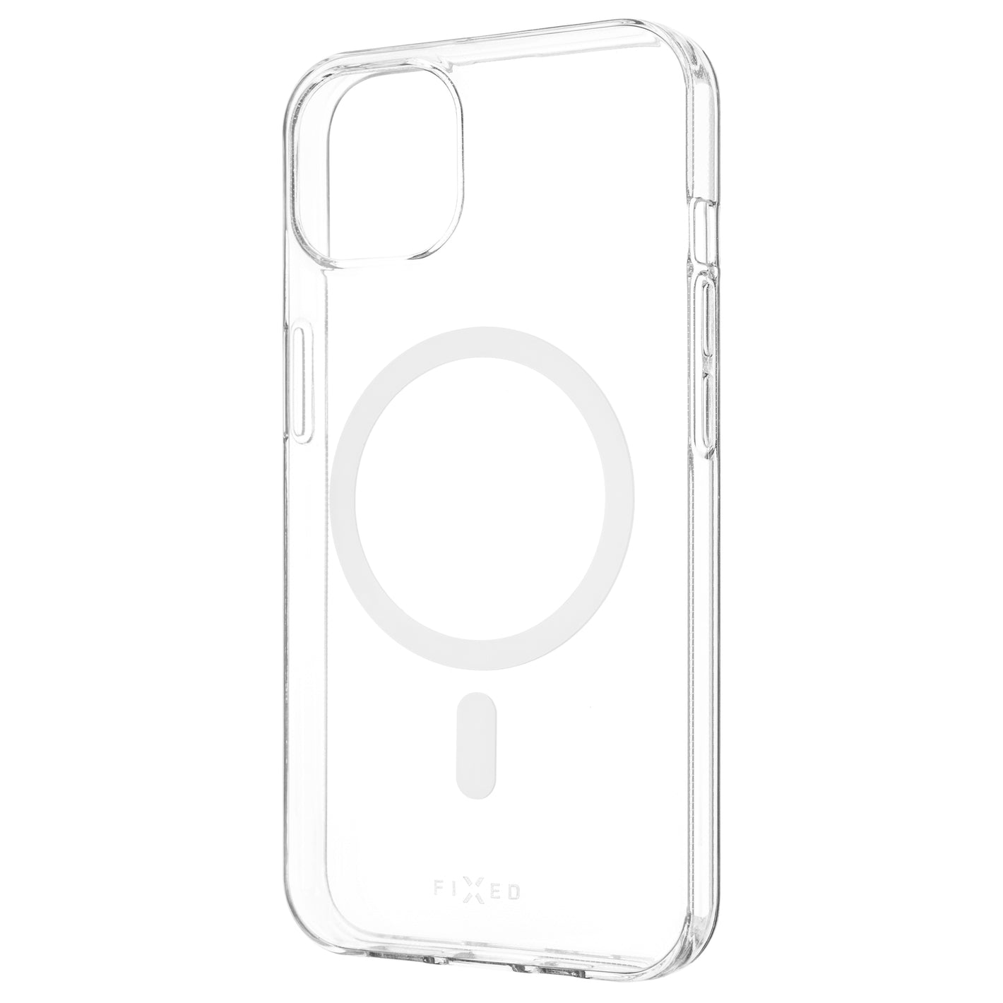 FIXED MagStory AntiUV TPU Gel Case with MagSafe Support for Apple iPhone 13, clear