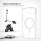 FIXED MagStory AntiUV TPU Gel Case with MagSafe Support for Apple iPhone 13, clear