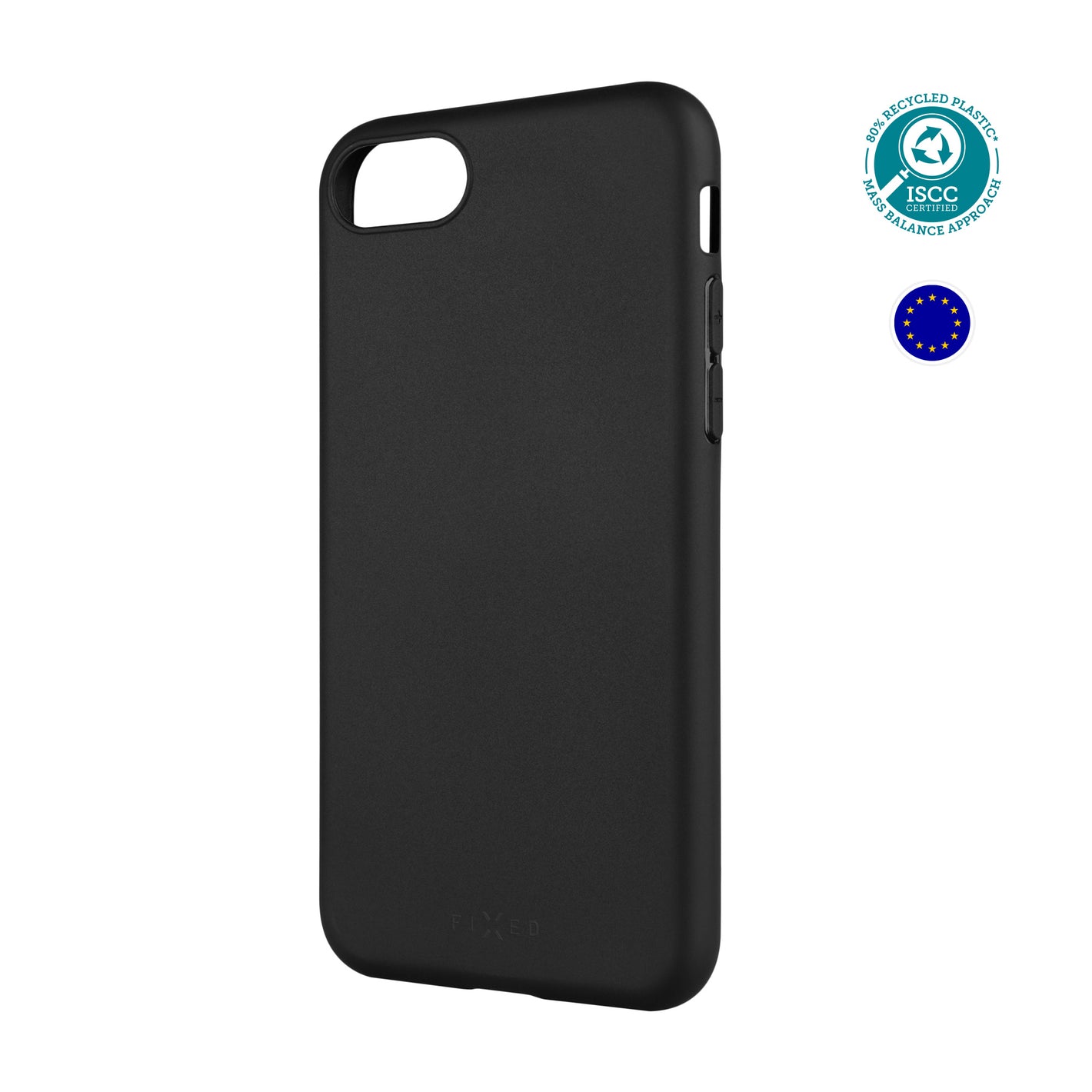 TPU gélový kryt FIXED ReStory pre Apple iPhone 7/8/SE (2020/2022), čierny